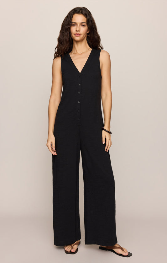 Z SUPPLY Solace Textured Slub Jumpsuit