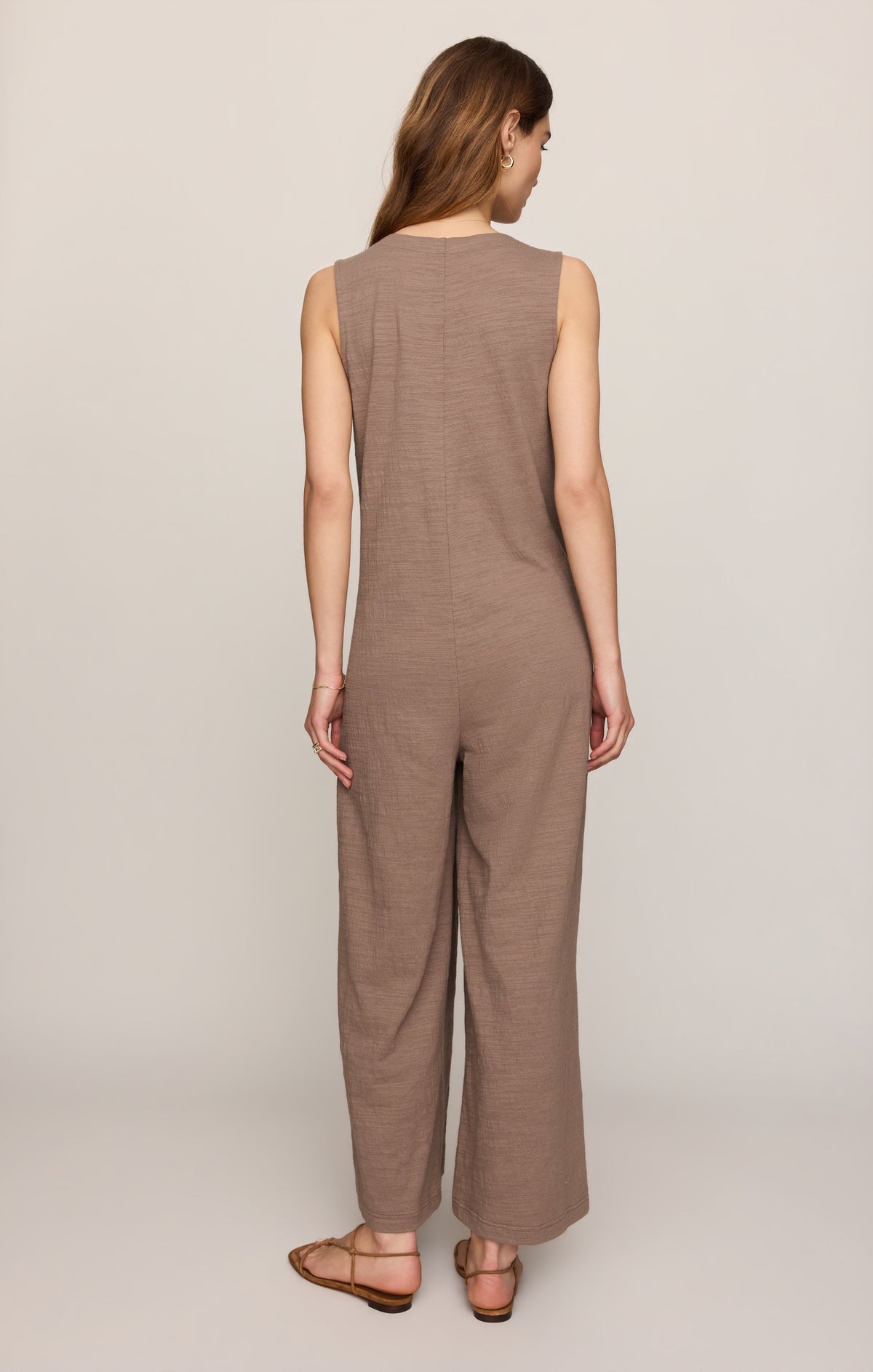 Z SUPPLY Solace Textured Slub Jumpsuit