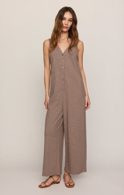 Z SUPPLY Solace Textured Slub Jumpsuit