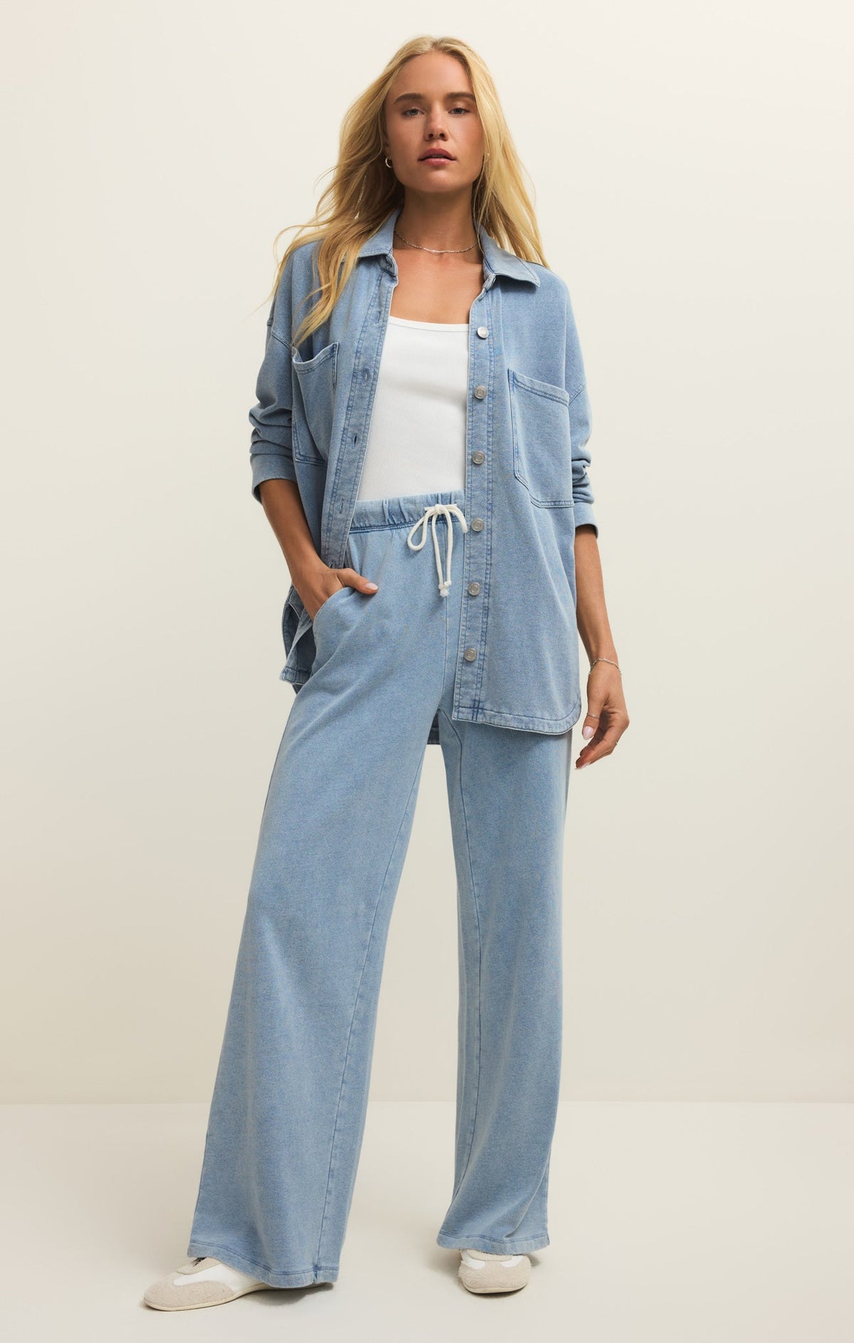 Z SUPPLY Hunter Knit Denim Pant