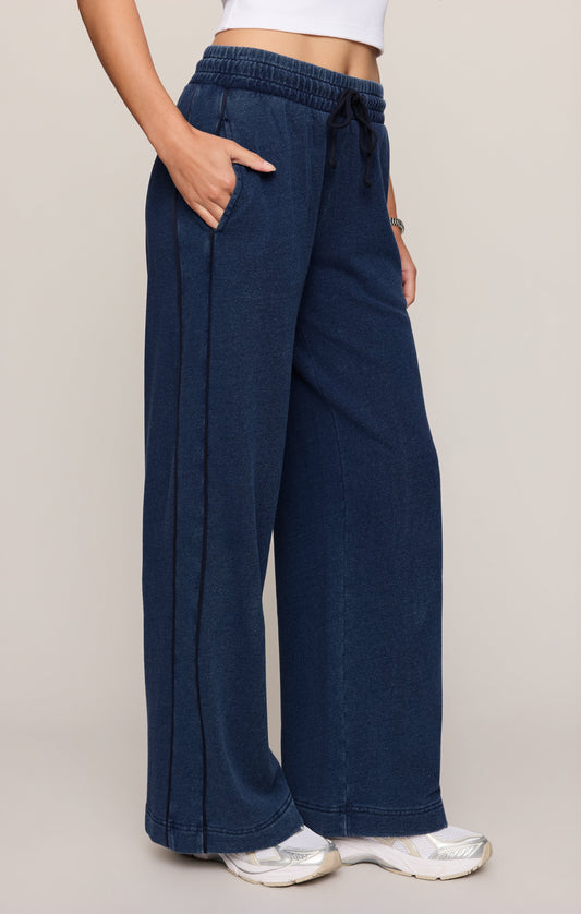 Z SUPPLY Sport Stripe Knit Denim Pant