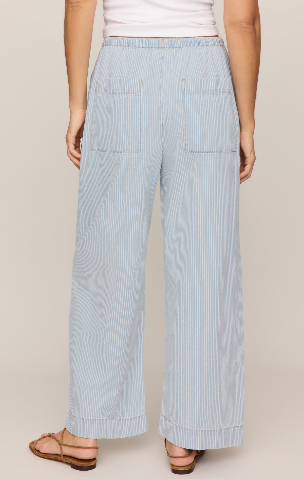 Z SUPPLY Soft Denim Carpenter Pant - Seaboard Stripe