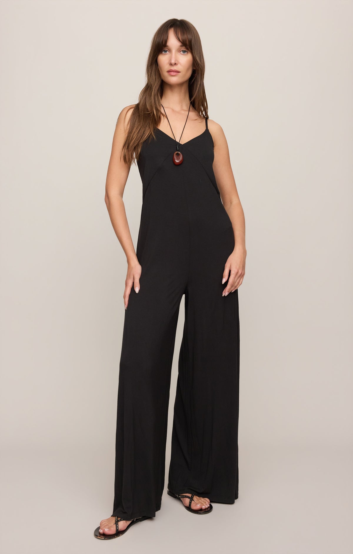 Z SUPPLY Leyla Jumpsuit - Black