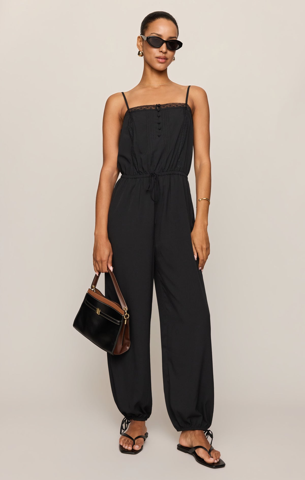 Z SUPPLY Martine Jumpsuit - Black