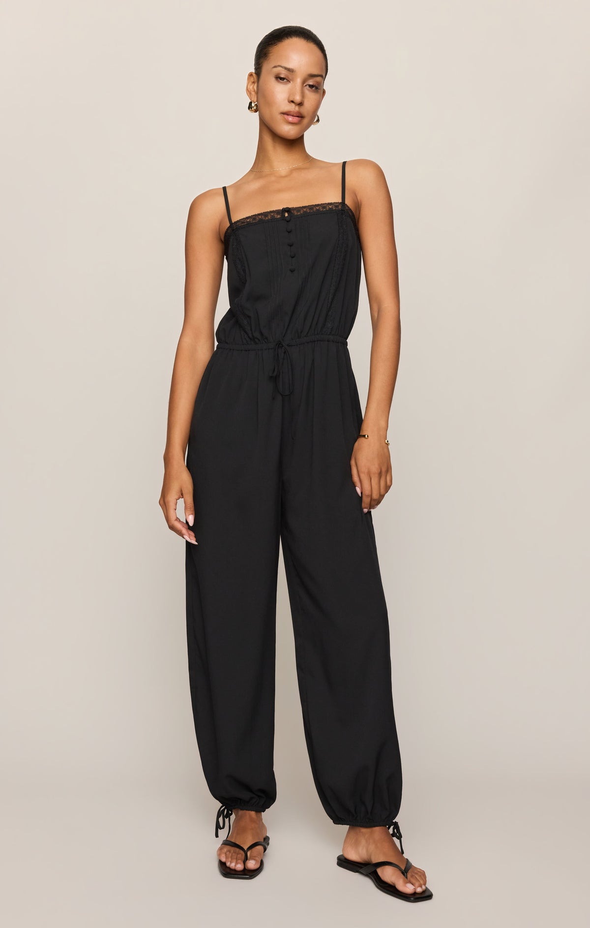 Z SUPPLY Martine Jumpsuit - Black