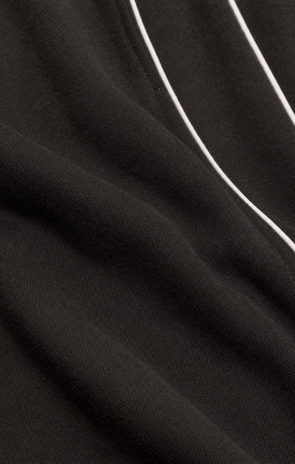 Z SUPPLY Sport Stripe Knit Terry Pant - Ash Black