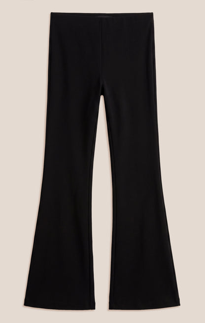 Z SUPPLY Ives Ponte Flare Pant - Black