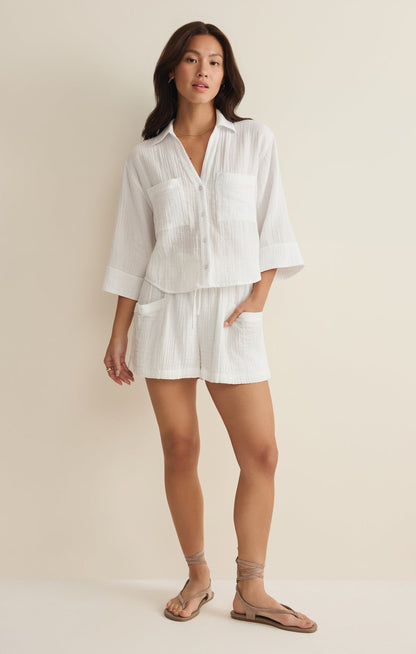 Z SUPPLY Emory Airy Gauze Short