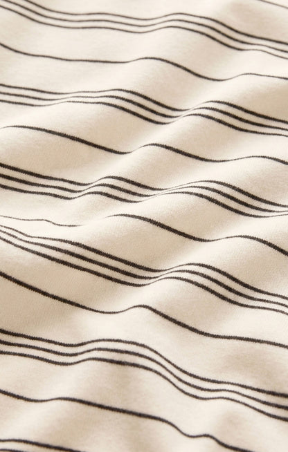 Z SUPPLY Stand Out Striped Fleece Sweatshirt - Cloud