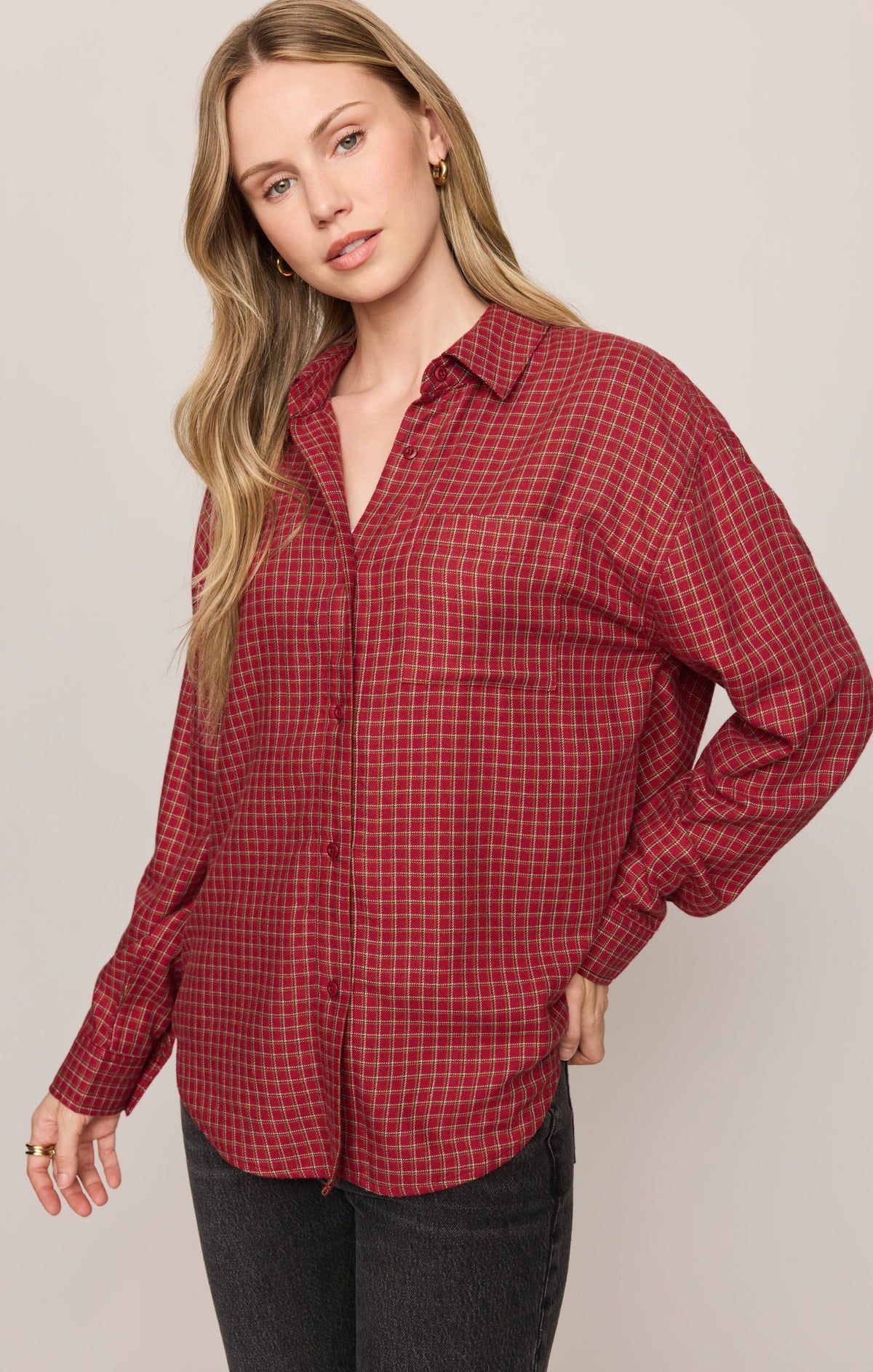 Z SUPPLY River Plaid Button Up