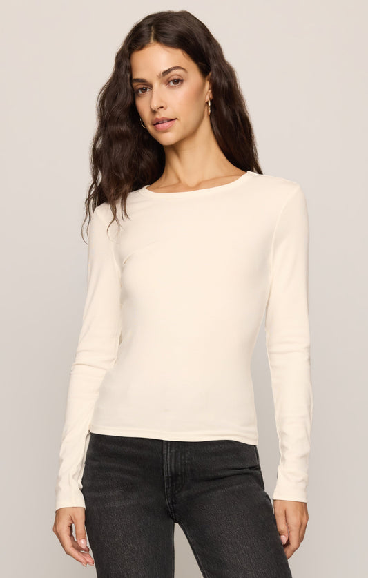 Z SUPPLY Second Skin Crew Long Sleeve Tee