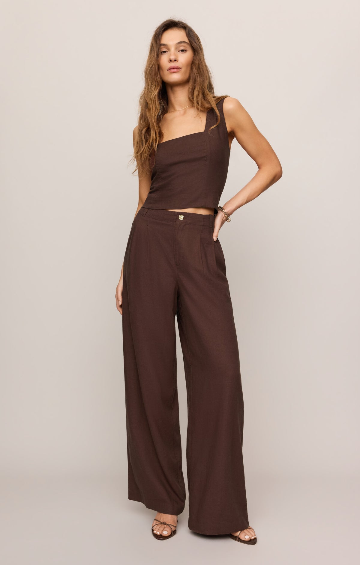 Z SUPPLY Magnolia Linen Top