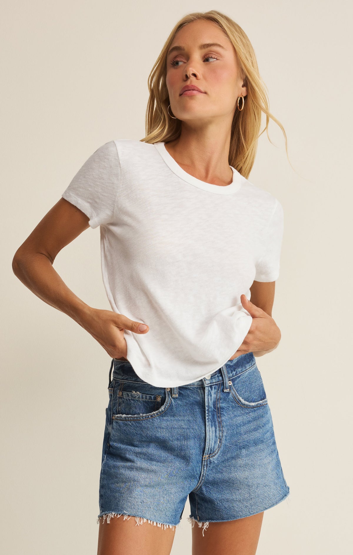Z SUPPLY Junie Slub Tee