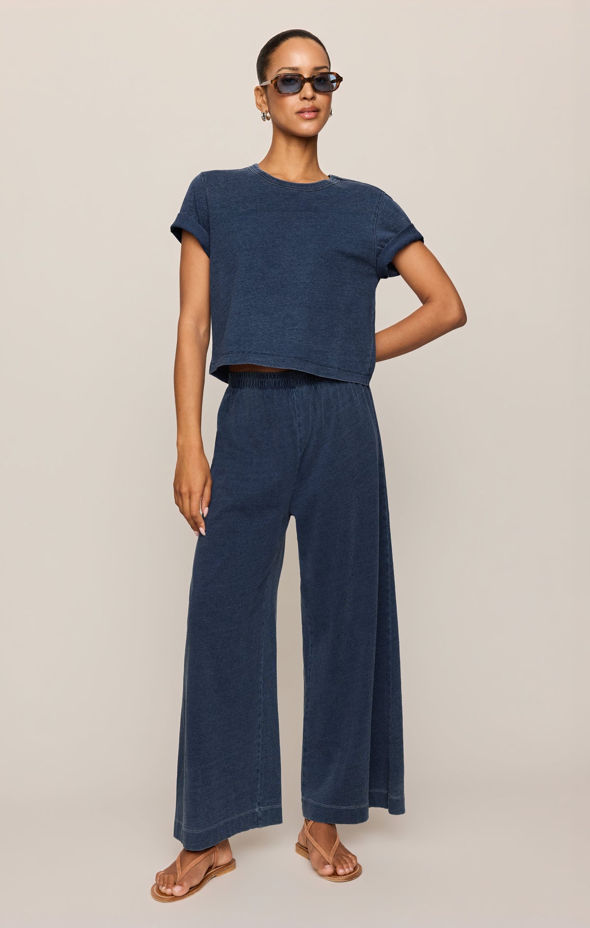 Z SUPPLY Stellan Jersey Denim Tee