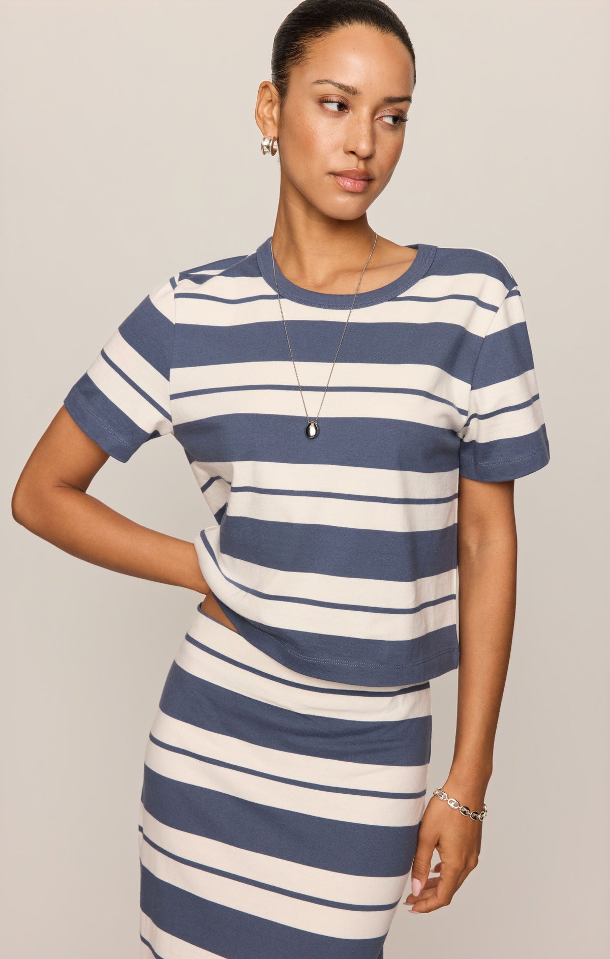 Z SUPPLY Stellan Striped Jersey Tee