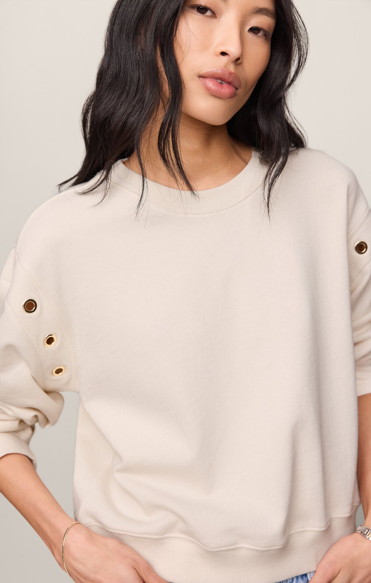 Z SUPPLY Axel Grommet Sweatshirt