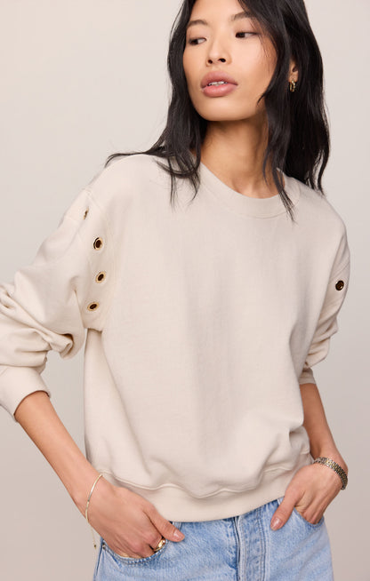 Z SUPPLY Axel Grommet Sweatshirt