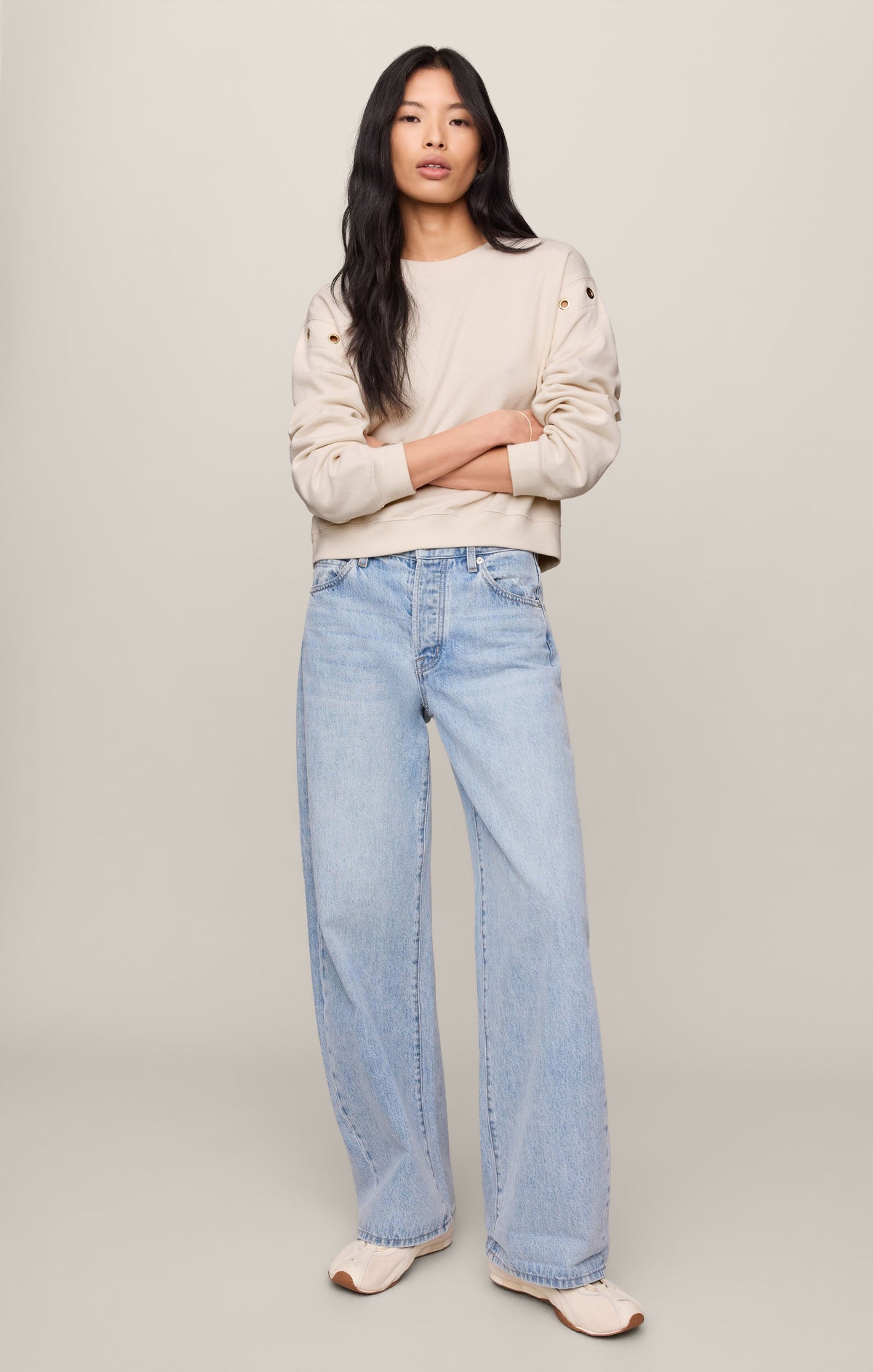 Z SUPPLY Axel Grommet Sweatshirt