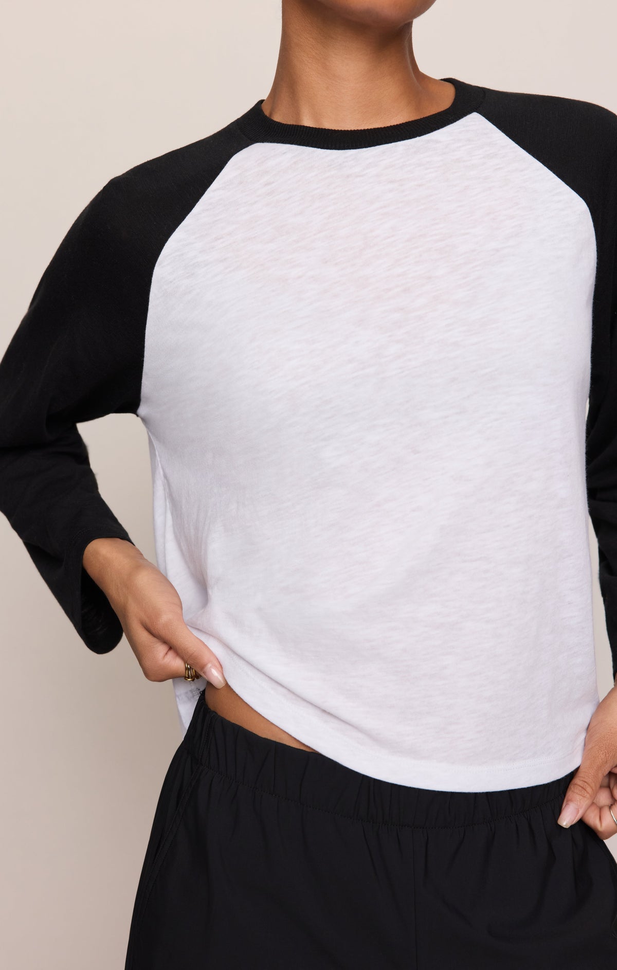Z SUPPLY Classic Slub Baseball Tee