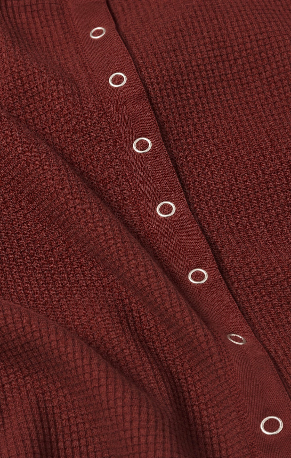 Z SUPPLY Albany Waffle Snap Front Top