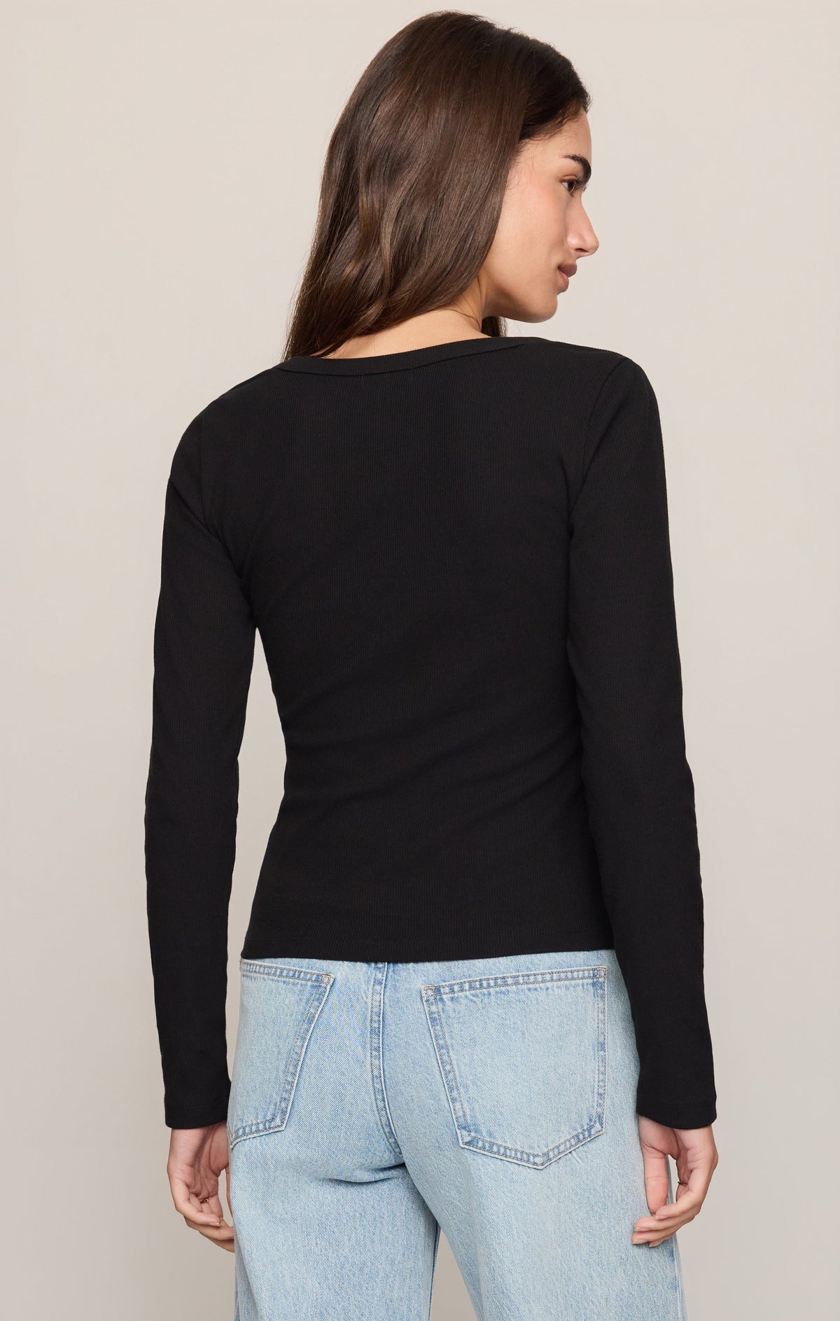 Z SUPPLY Greyson Scoop Long Sleeve Tee