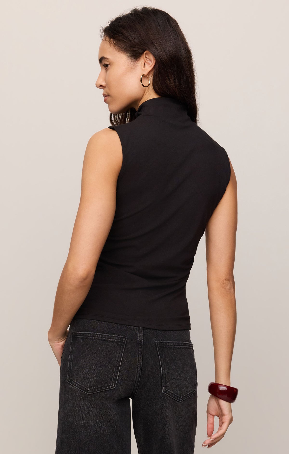 Z SUPPLY Silva High Neck Tank - Black