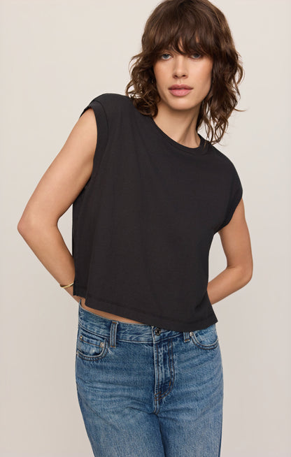 Z SUPPLY Flex Cropped Muscle Tee