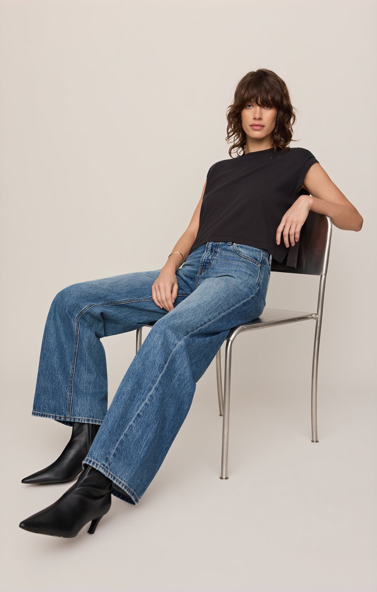 Z SUPPLY Flex Cropped Muscle Tee