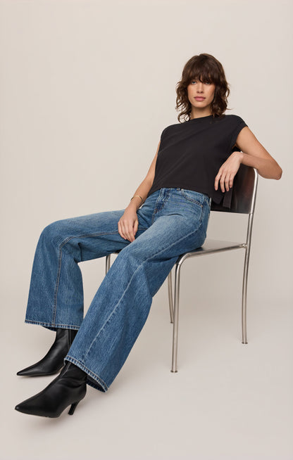 Z SUPPLY Flex Cropped Muscle Tee