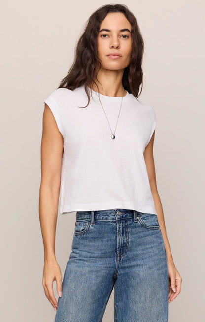 Z SUPPLY Flex Cropped Muscle Tee