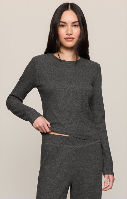 Z SUPPLY Tucked In Rib Long Sleeve Tee
