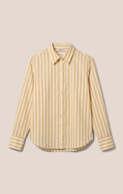 Z SUPPLY Golden Haven Stripe Button Up - Golden Sage