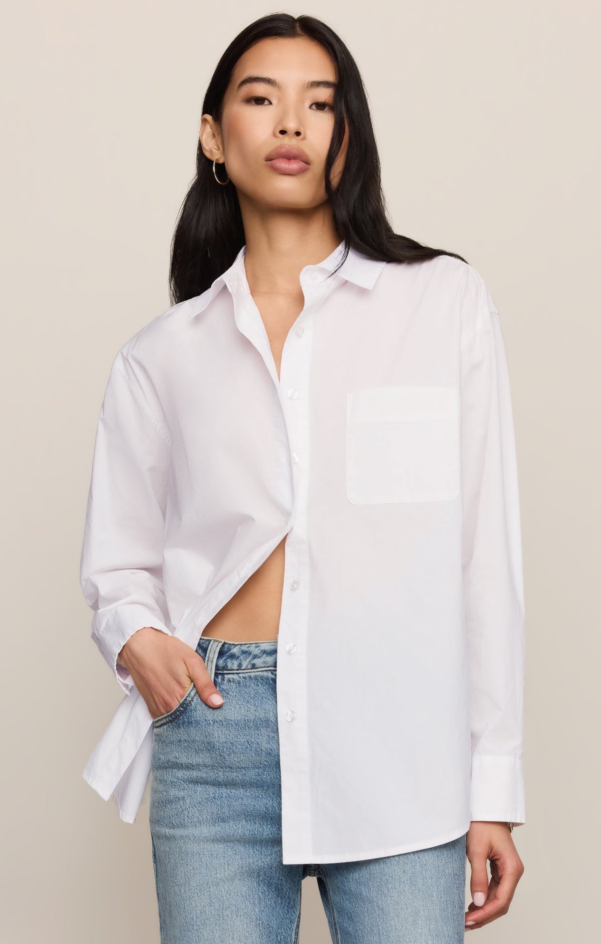 Z SUPPLY The Gallery Button Up - White