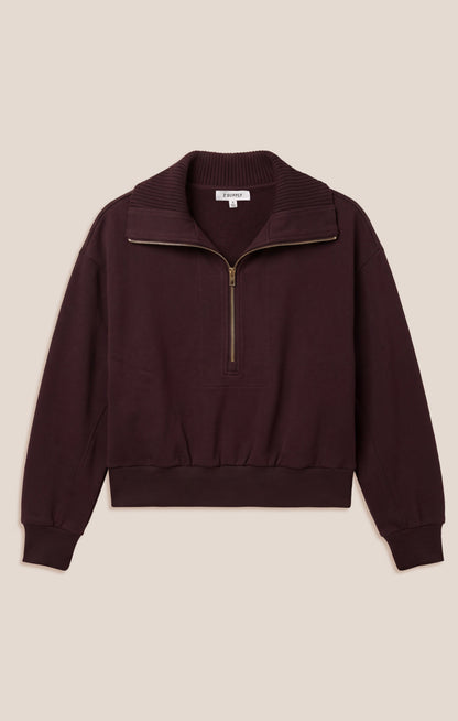 Z SUPPLY Globe Trotter Sweatshirt - Berry Noir
