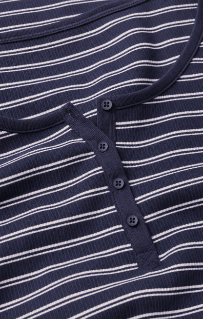 Z SUPPLY Andie Striped Henley Top