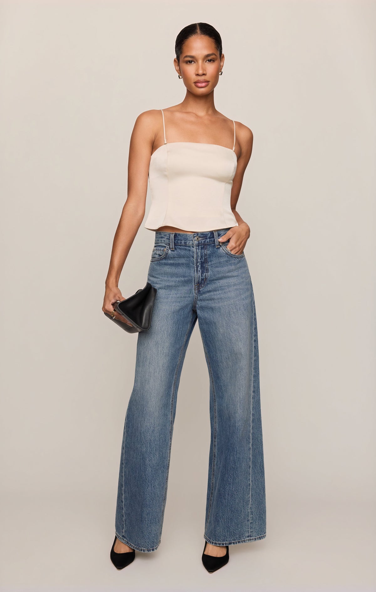 Z SUPPLY La Luna Luxe Strapless Top