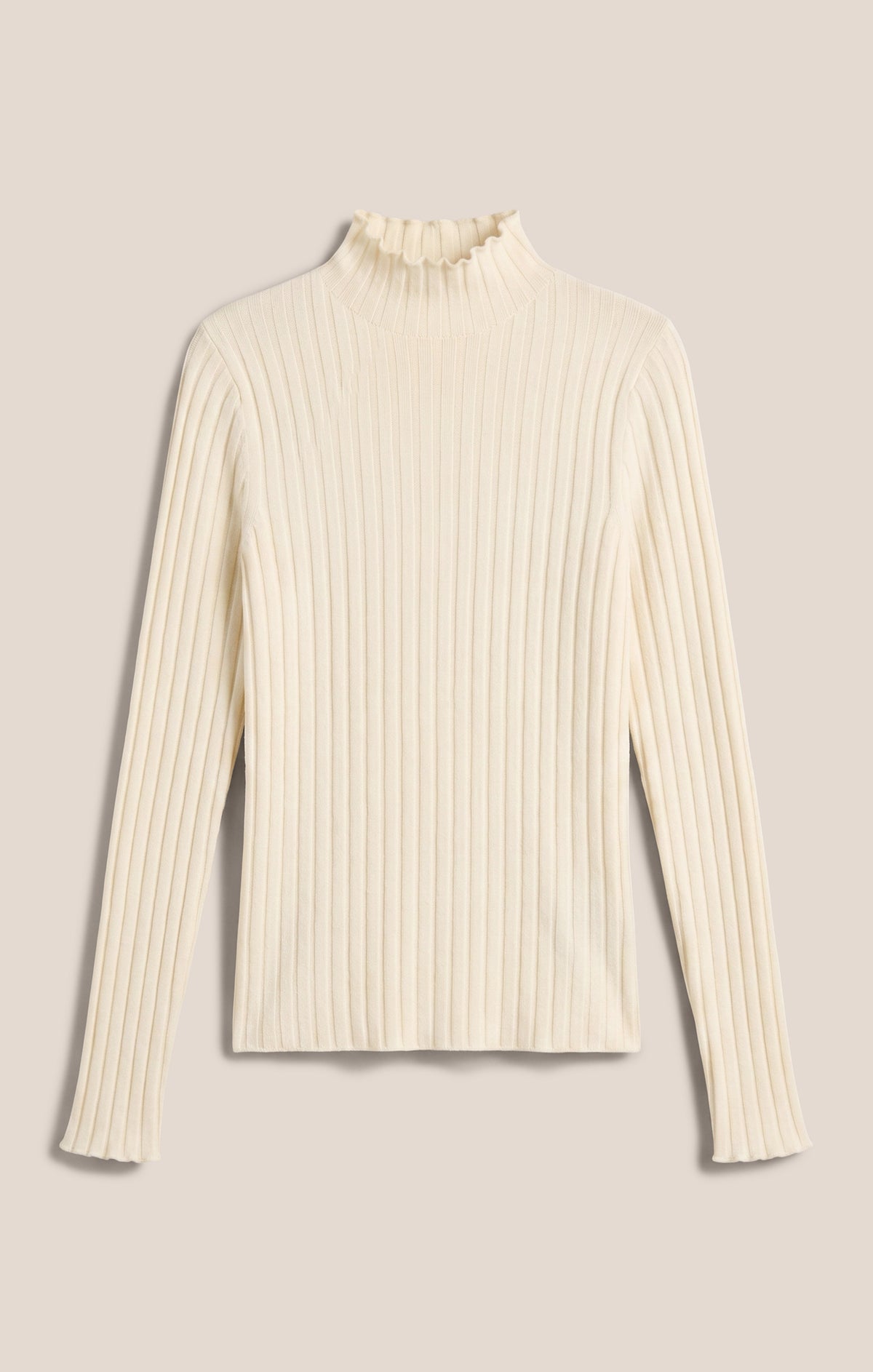 Z SUPPLY Hattie Silky Rib Mock Neck Top