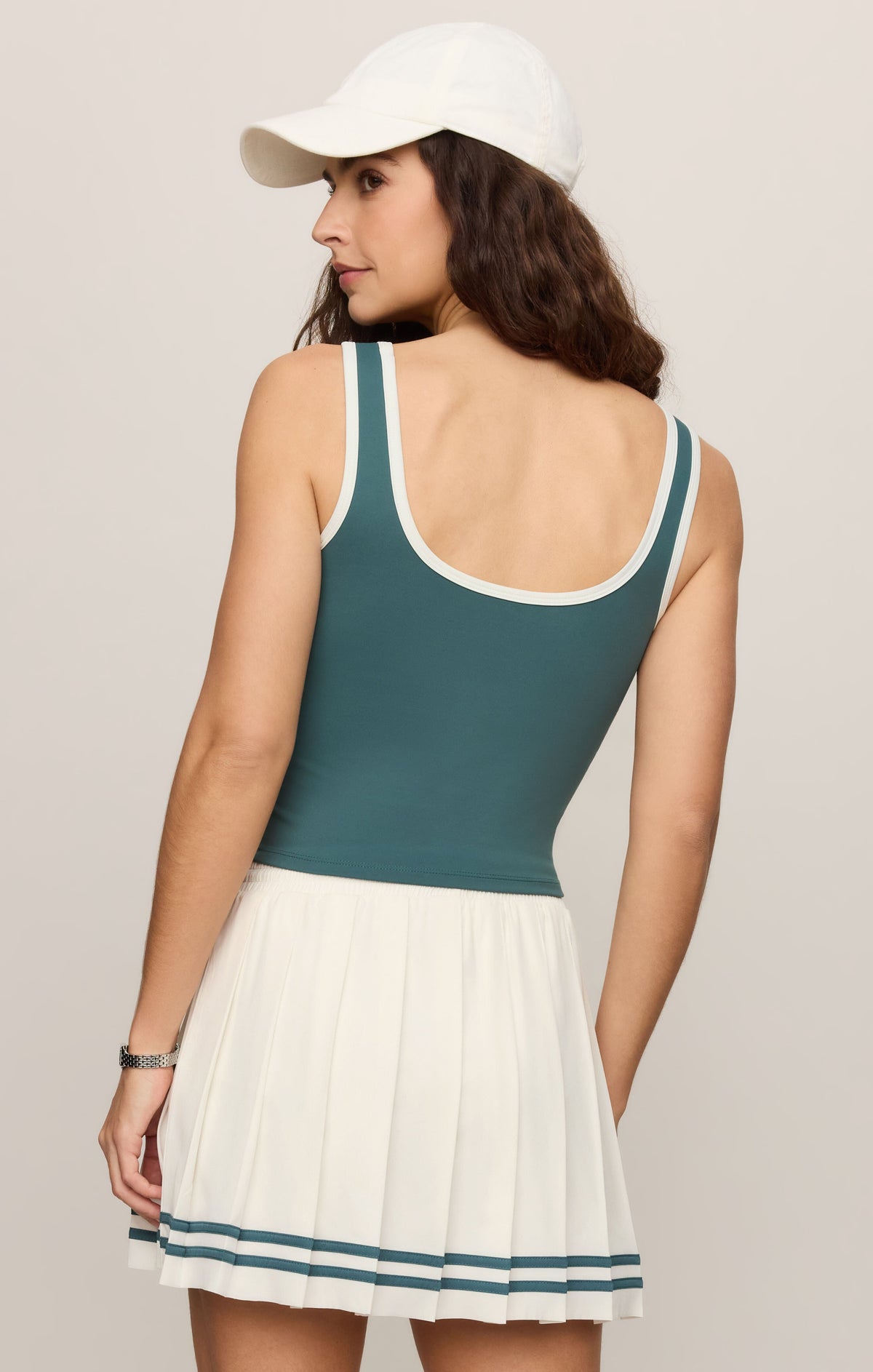 Z SUPPLY Breathe Easy Performance Tank - Emerald Cove