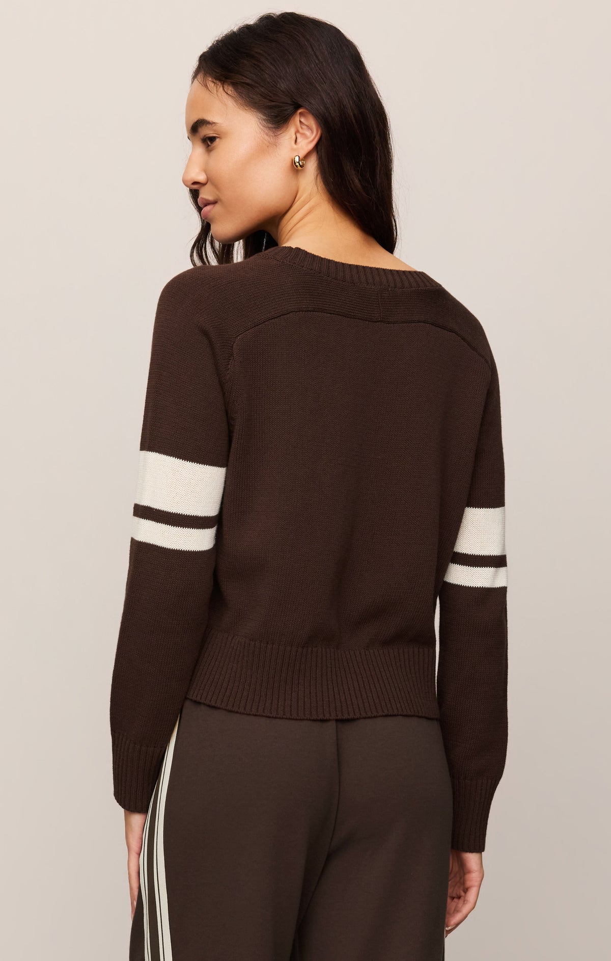 Z SUPPLY Nineties Stand In Sweater - Dark Chocolate