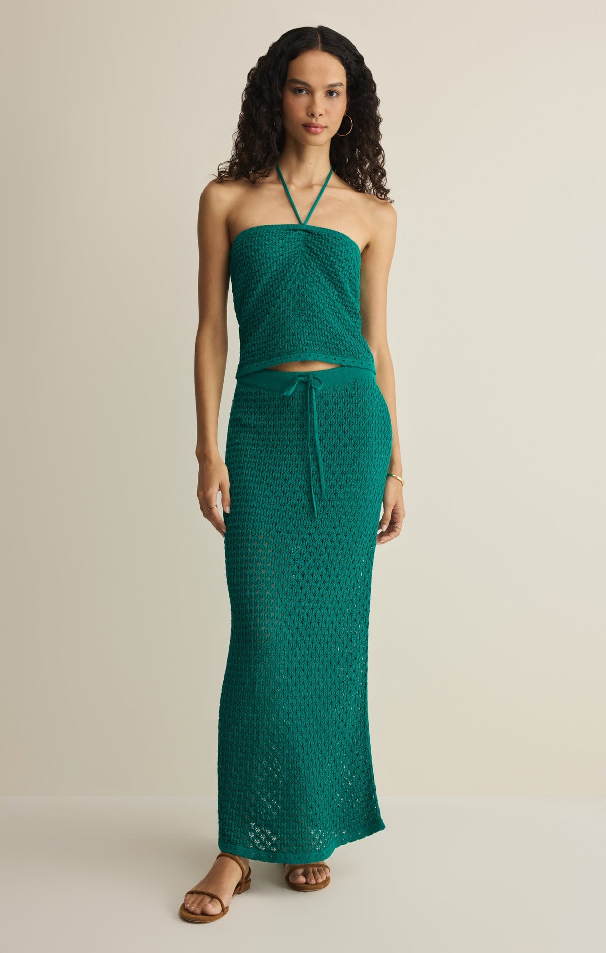 Z SUPPLY Windswept Crochet Cropped Top