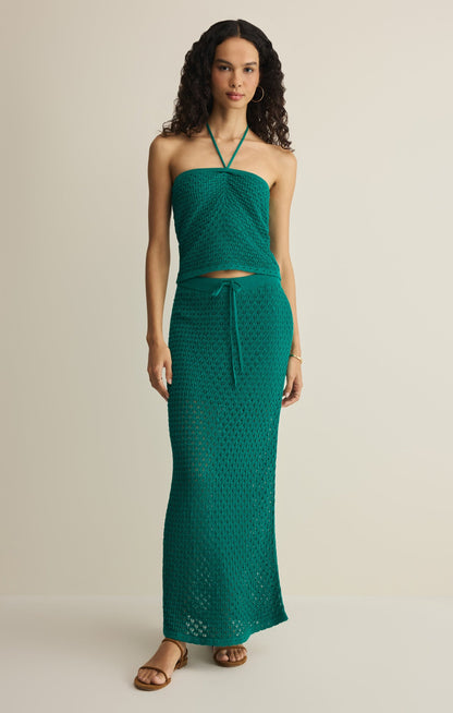 Z SUPPLY Windswept Crochet Cropped Top