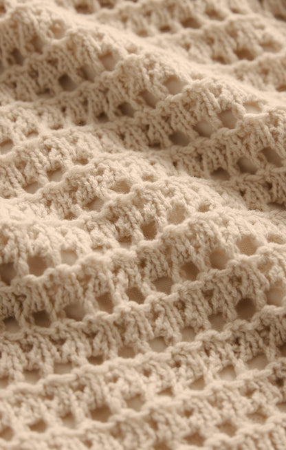 Z SUPPLY Kylo Henley Crochet Top - Island Coconut