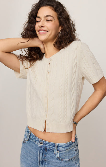 Z SUPPLY Cera Short Sleeve Cardigan