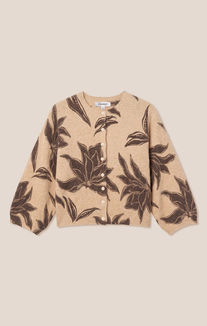 Z SUPPLY Valor Floral Cardigan - Soft Ecru