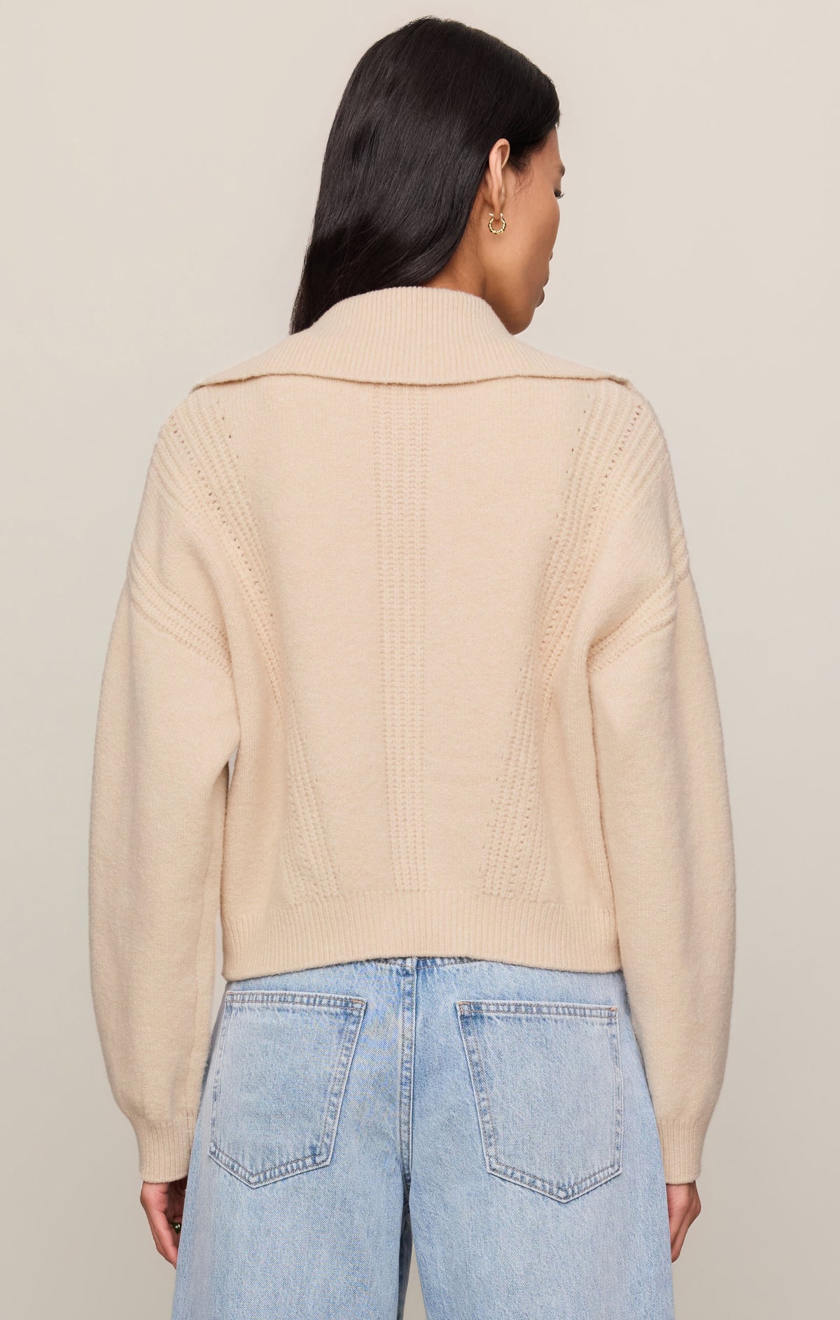 Z SUPPLY Silverlake Zip Cardigan - Chalk