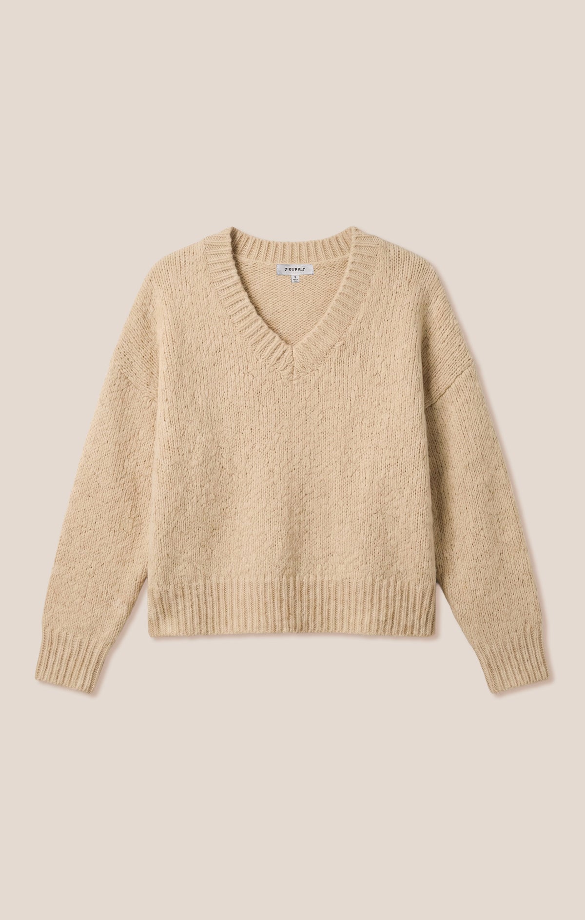 Z SUPPLY Bolton Boucle Sweater - Chalk