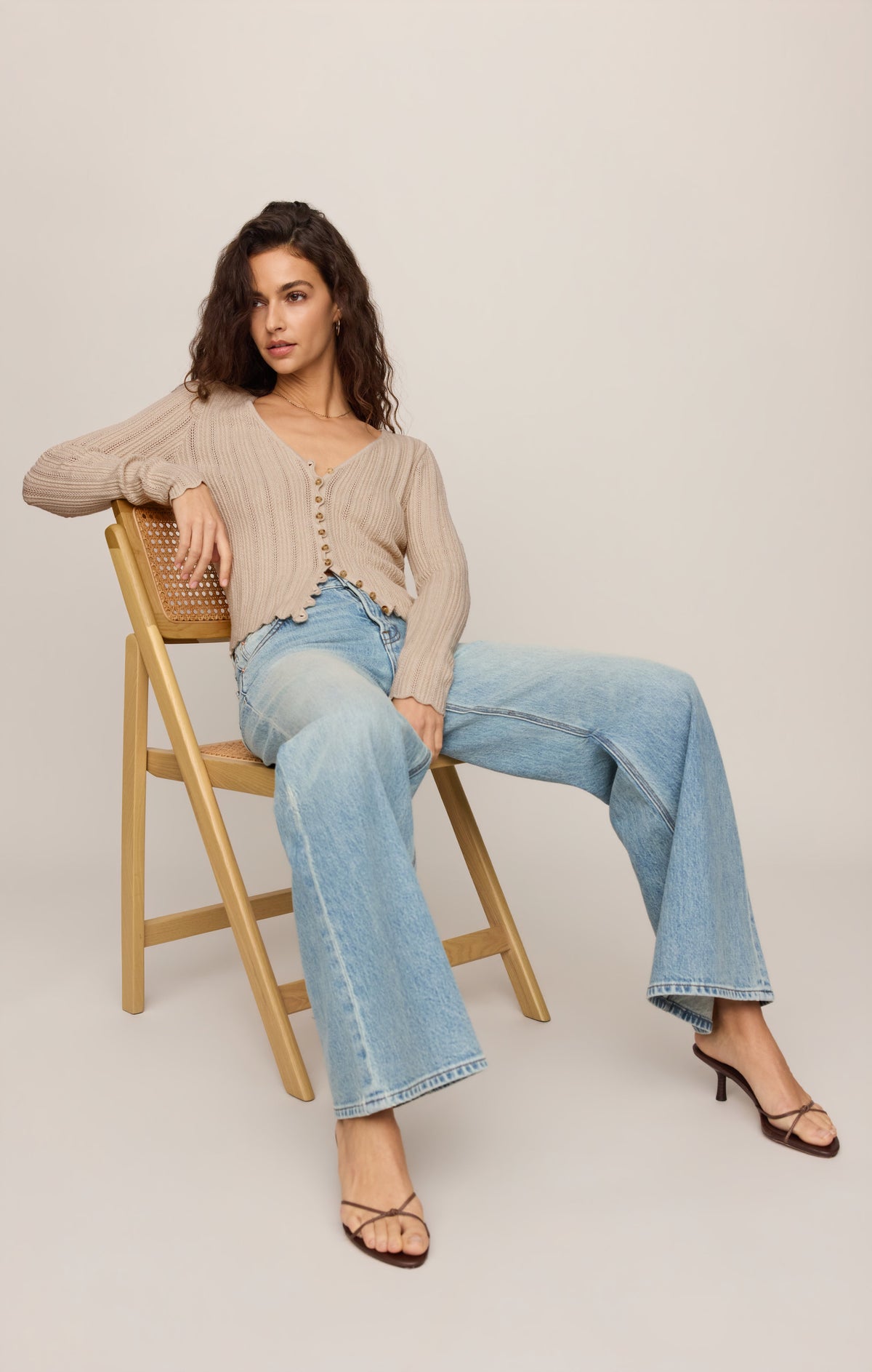 Z SUPPLY Landa Pointelle Top - Natural