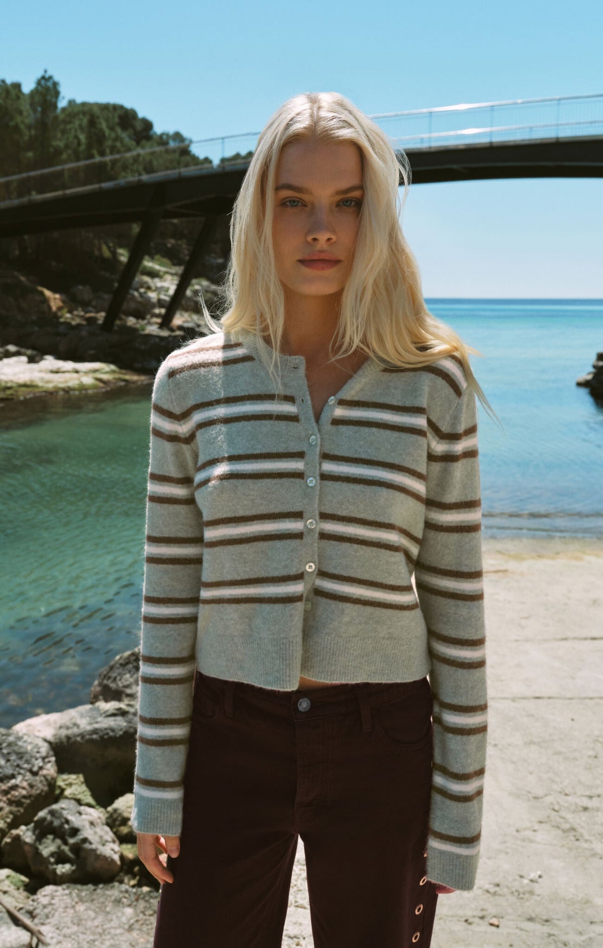 Z SUPPLY Medina Cozy Stripe Cardigan