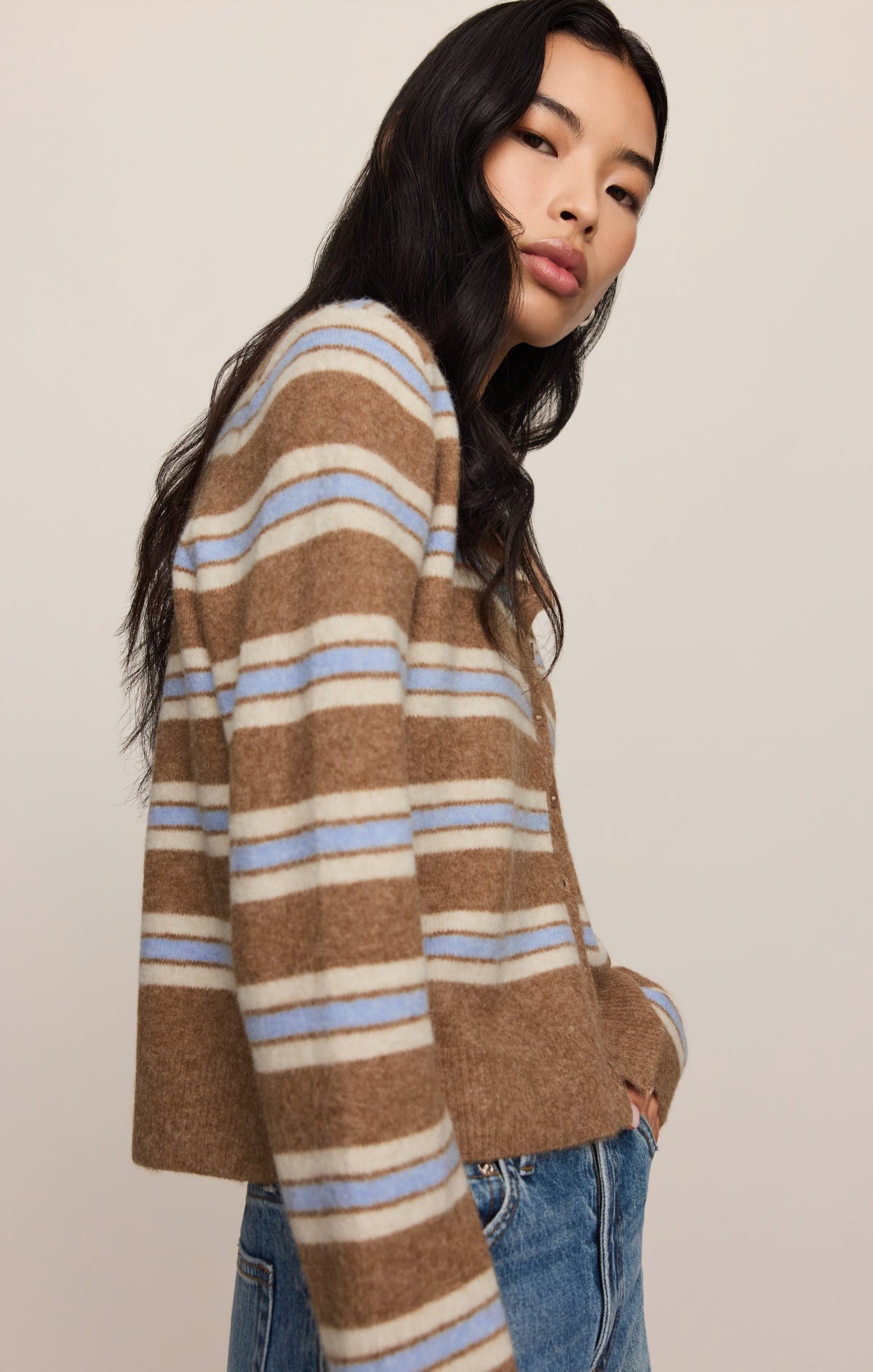 Z SUPPLY Medina Cozy Stripe Cardigan