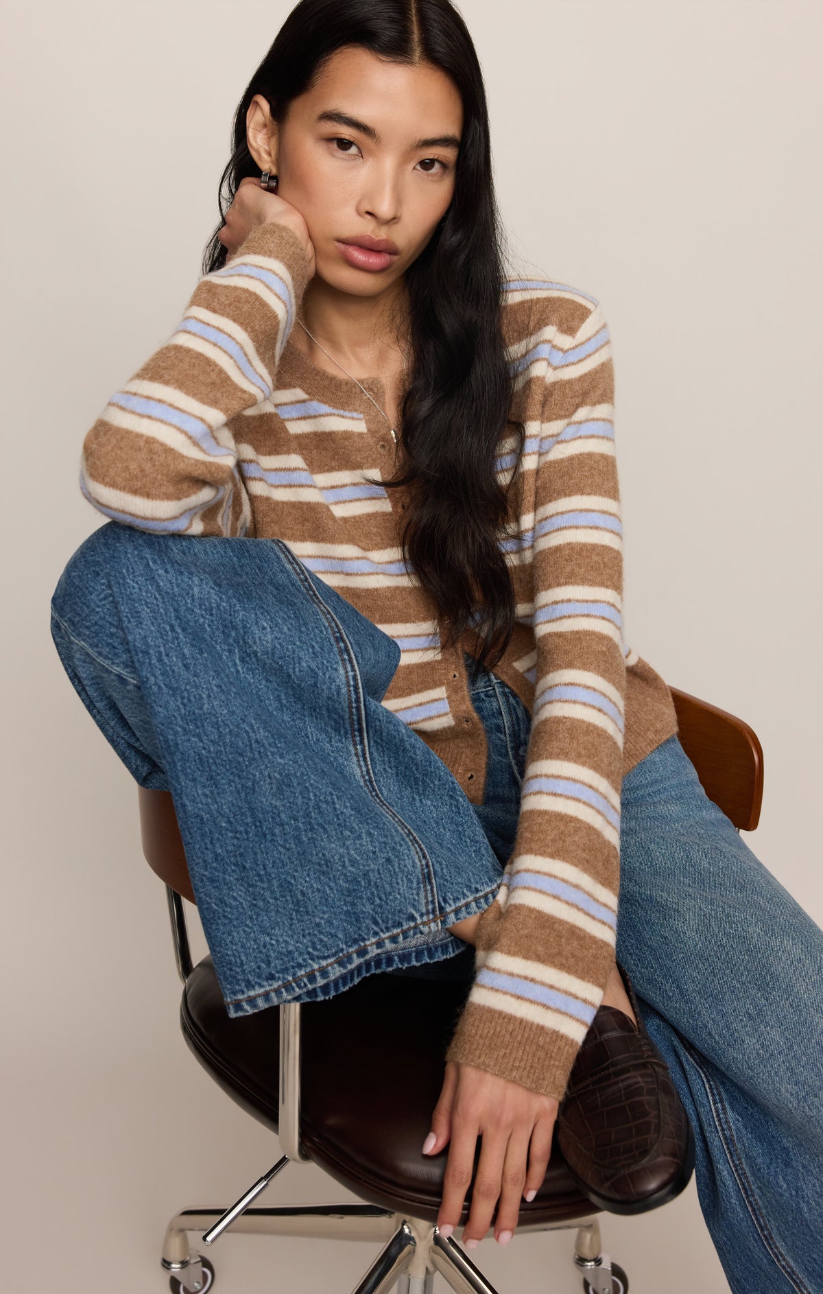 Z SUPPLY Medina Cozy Stripe Cardigan